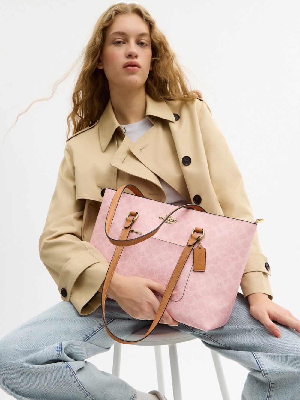 Coach Outlet Station Tote Bag In Signature Canvas